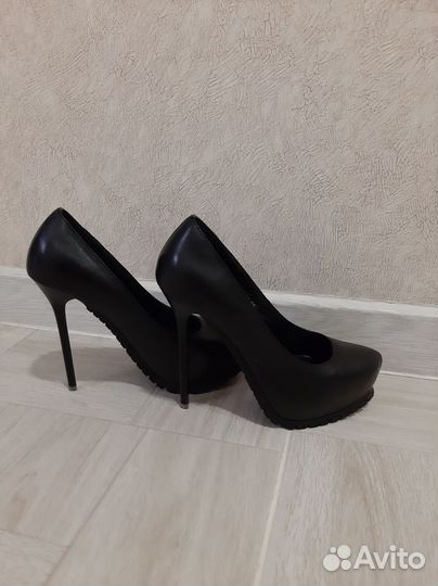 Туфли кожаные