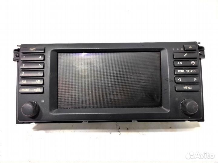 Широкоэкранный бортовой монитор BMW X5E53