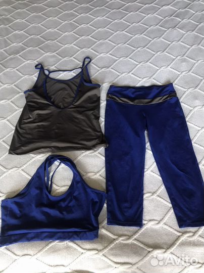 Спортивный костюм женский для фитнеса и йоги