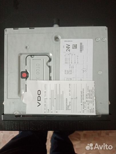 Тахограф VDO 3283 с скзи