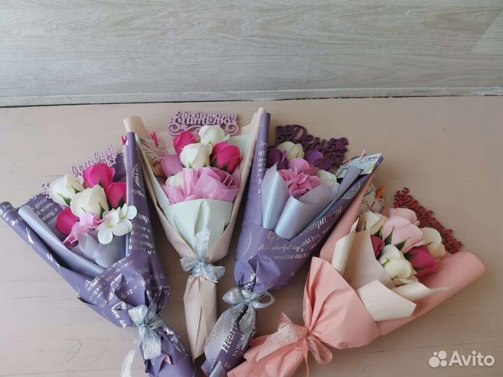 Букет из мыла к 1 сентября