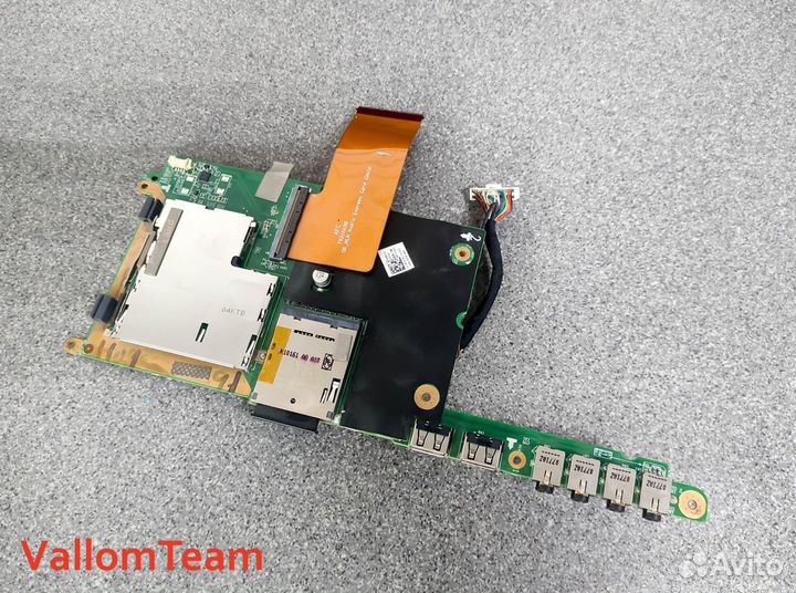 Лот M4030-7 Плата USB/Audio от ноутбука dell