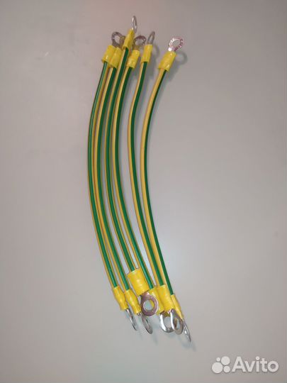 Перемычка для заземления6х200 под болт м6