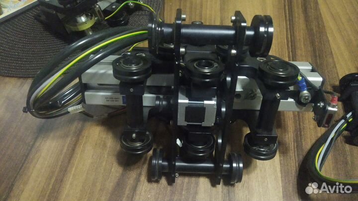 Узлы линейного перемещения на шаговых двигателях