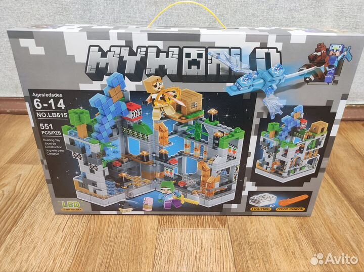 Конструктор Майнкрафт Подземная крепость