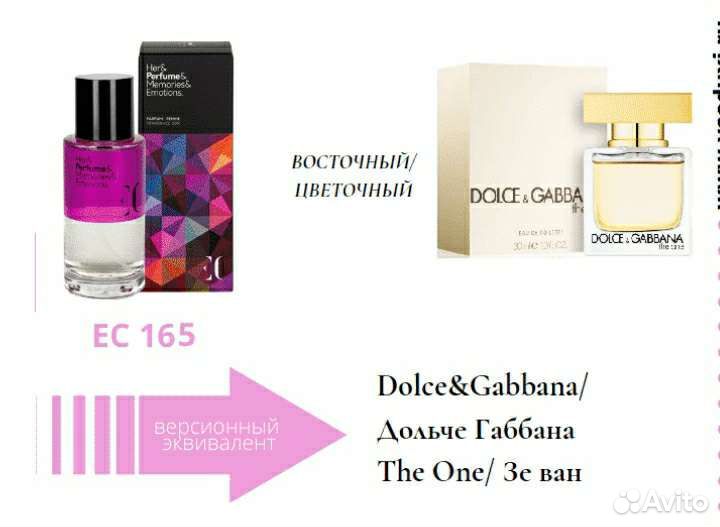 Духи жен. 165 dolce&gabbana The One