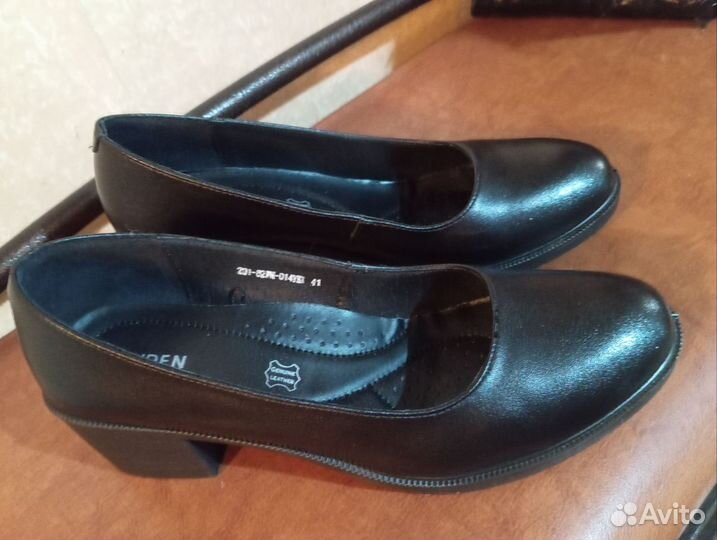 Туфли женские 41 размер натуральная кожа