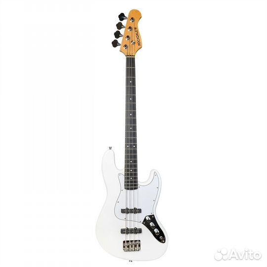 Бас гитарa Rockdale Stars JB Bass White