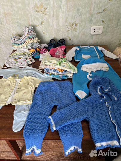 Одежда для новорожденных пакетом