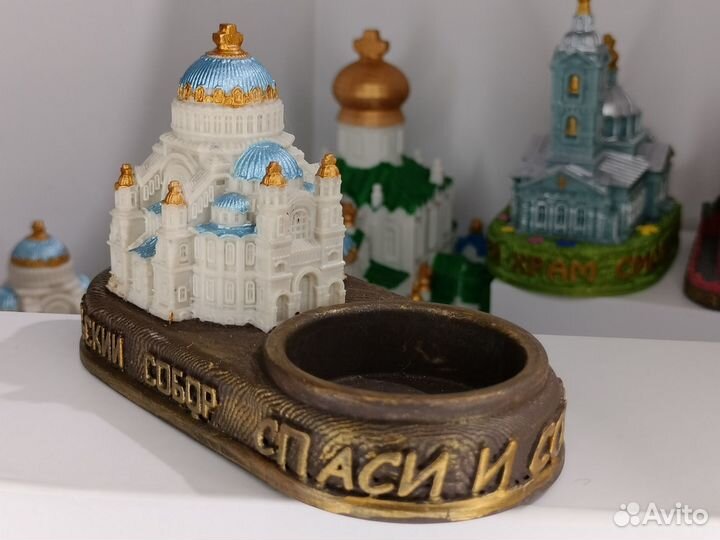 Морской Никольский собор (Кронштадт) сувенир макет