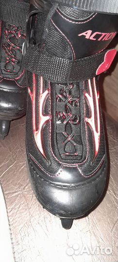 Коньки детские раздвижные 34 37