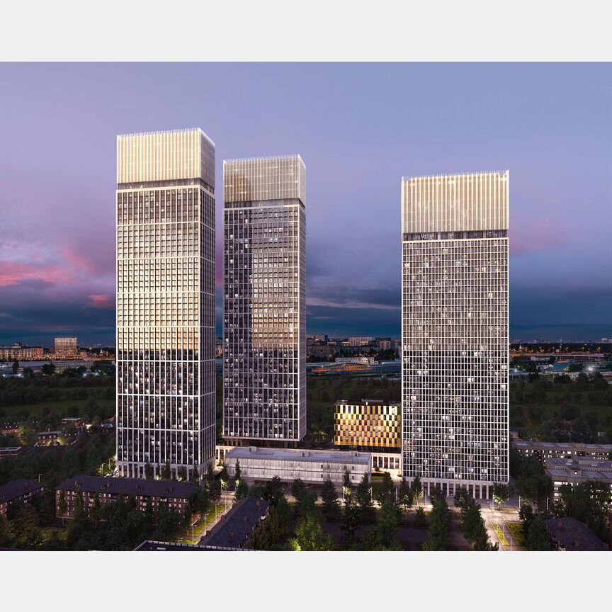 Квартира-студия, 33,9 м², 2/55 эт.