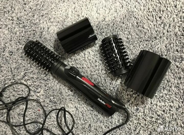 BaByliss PRO Фен-щетка для волос BAB2770E, черный