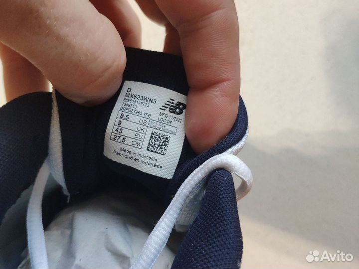 Кроссовки унисекс new balance MX623V3