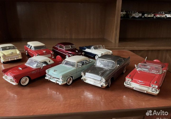 Коллекционные модели машин 1:24