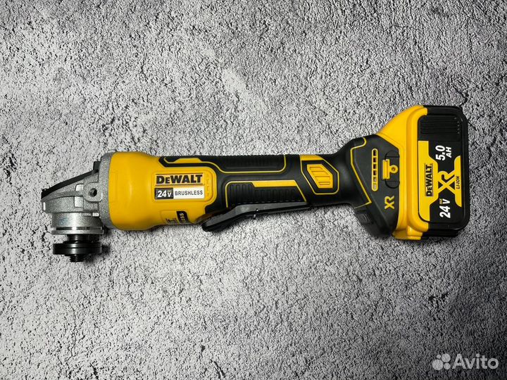 Мощная аккумуляторная болгарка Dewalt новая