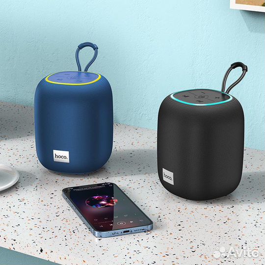 Беспроводная колонка Hoco HC14 черный/серый