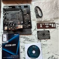 Материнская плата ASRock b550m hdv