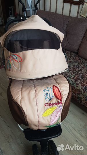 Коляска прогулочная Capella S901W
