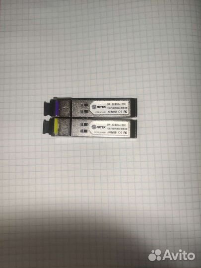 Новые SFP модули 1,25 Гбит/с, 80 км, 1550/1490