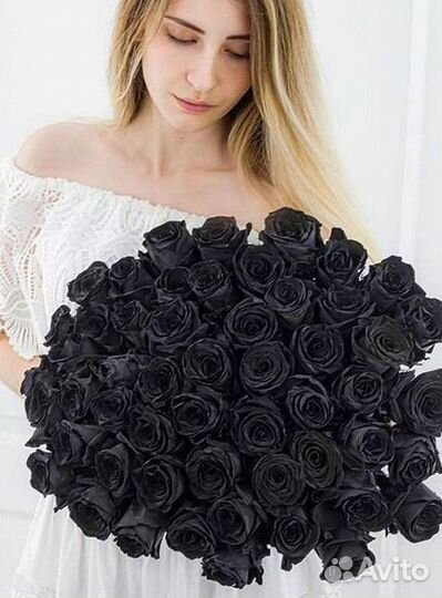 Чёрные розы Цветы Доставка