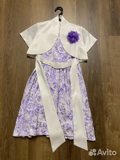 Детское платье с балеро