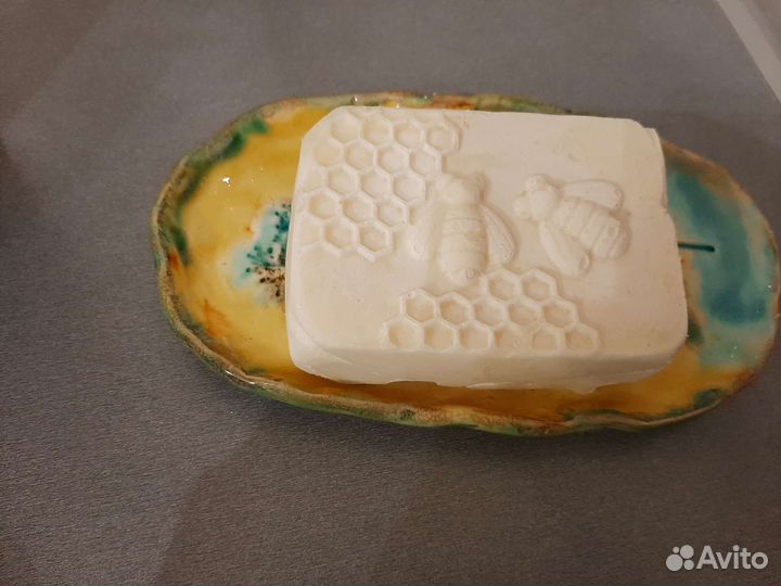 Хозяйственное кокосовое натуральное мыло