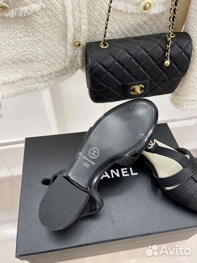 Босоножки Chanel