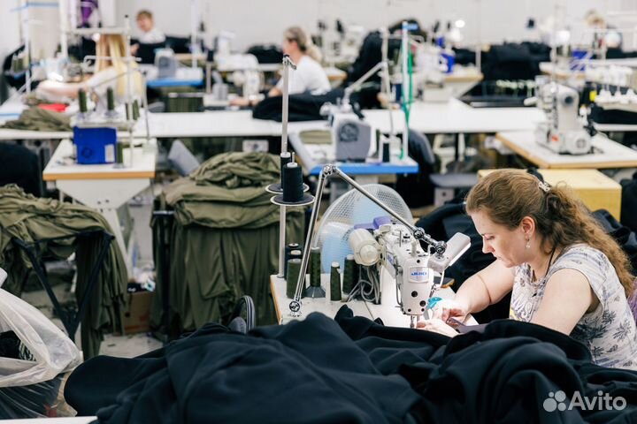 Пошив одежды (полный цикл)