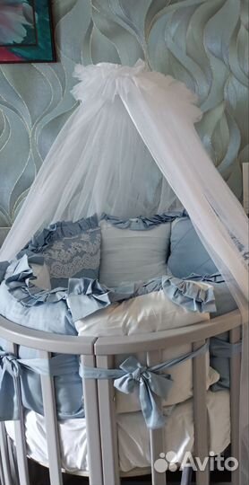 Бортики в детскую кроватку