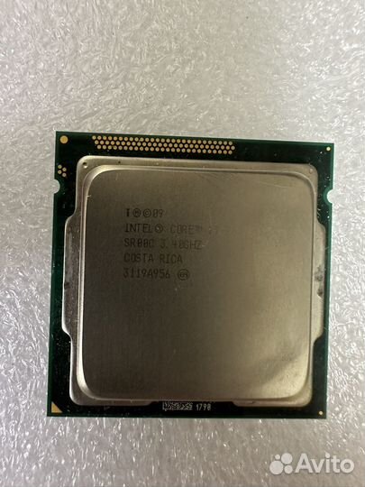 Процессор core I7 2600k