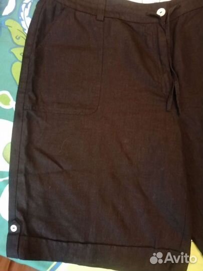 Шорты женские лен 50-52