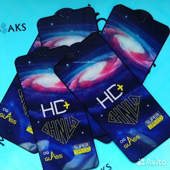 Защитные 3D стёкла HD+ для Samsung A32/A52/A72