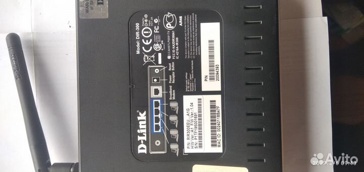 Wi-Fi роутер D-Link dir-300