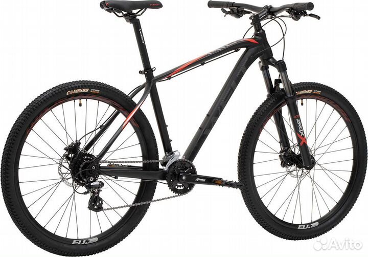 Велосипед Welt Raven 2.1 HD 27 (2024) Matt Black