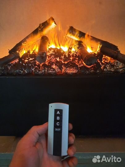 Очаг для камина с эффектом живого огня камин 3d