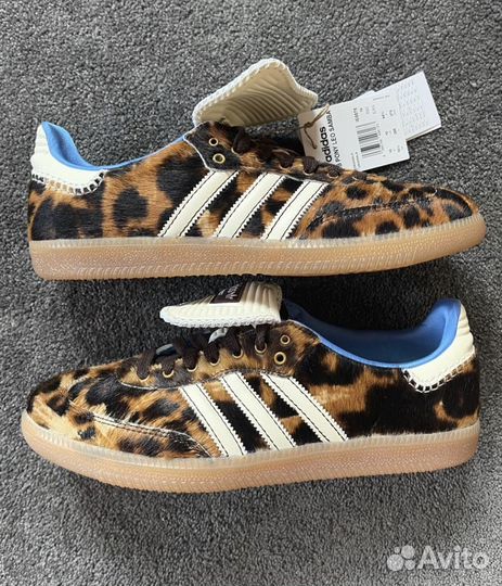 Adidas Samba X Wales Bonner Pony Leopard