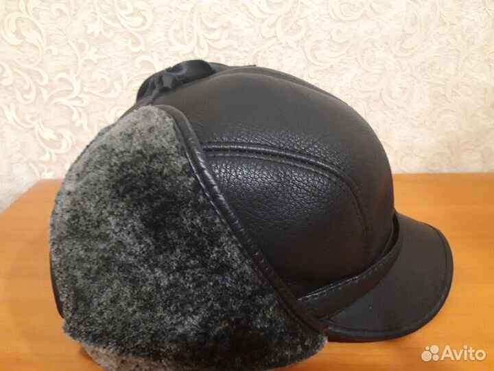 Мужская зимняя шапка 58 размер