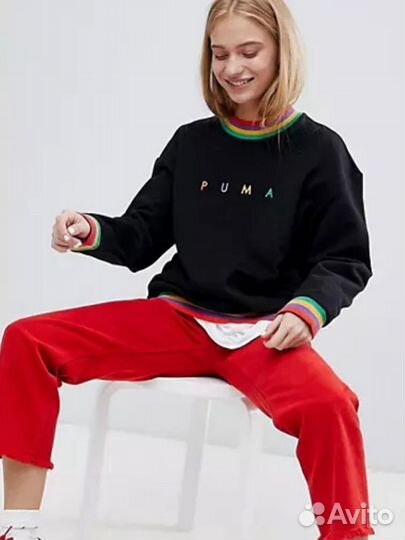 Свитшот puma exclusive rainbow