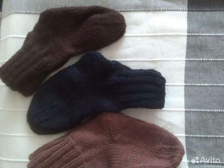 Вязаные носочки