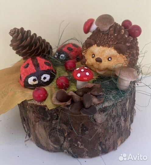 Осенняя поделка в садик или школу