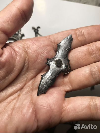 Фигурки животных на магните металл набор 10 Шт