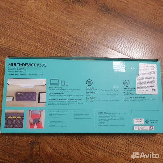 Беспроводная клавиатура Logitech K380 Multi-Device