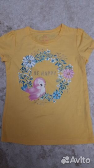 Футболки для девочки 3-5 лет