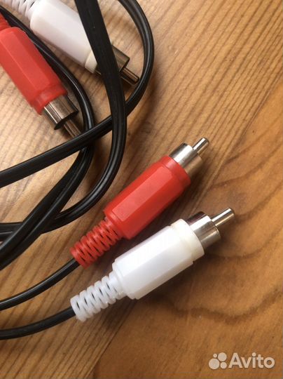 Кабель 2RCA 2RCA (папа-папа) 1.20м