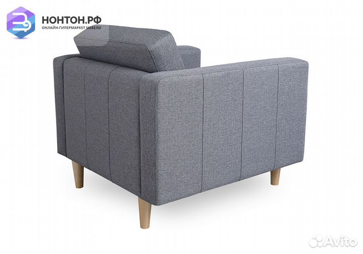 Кресло Гарнет серое