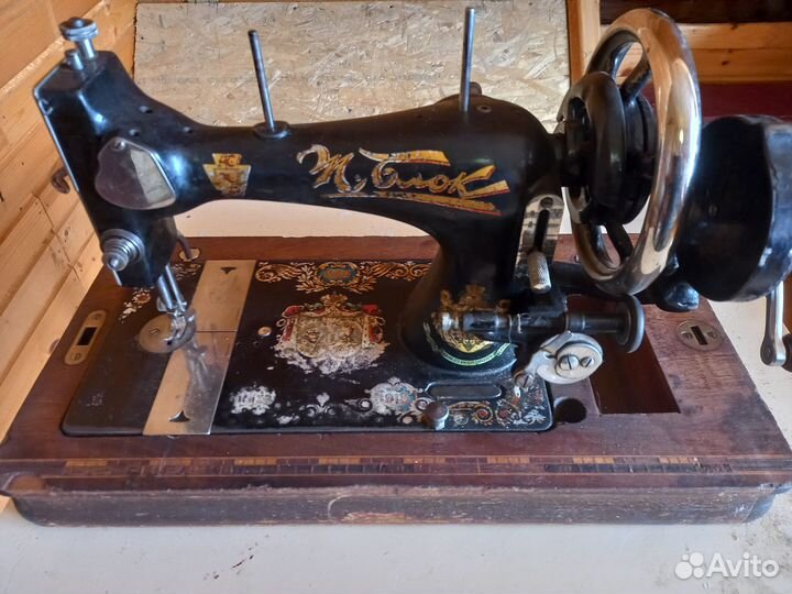 Антиквариат швейная машинка