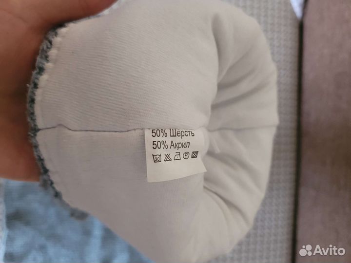 Комплект шапка и шарф 9-18 месяцев