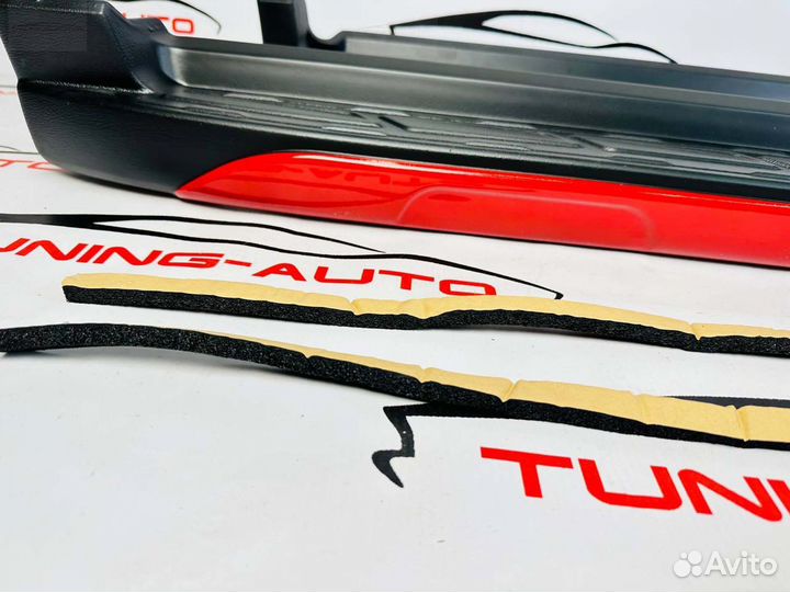 Подножки Nissan X-Trail 32 Стиль Nismo I7489