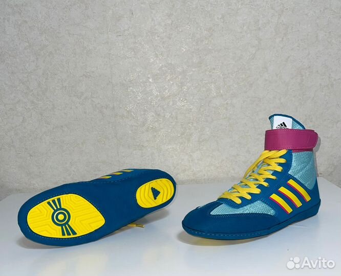 Борцовки adidas попугайчики копия